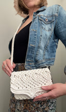 Load image into Gallery viewer, Macramé Shoulder Bag
