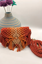 Load image into Gallery viewer, Macramé Cross Body Bag