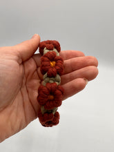 Load image into Gallery viewer, Macramé Flowers Cat/Small Dog Collar