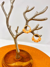 Load image into Gallery viewer, Macramé Earrings | Fringeless Melon