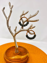 Load image into Gallery viewer, Macramé Earrings | Fringeless Tuscany Green