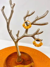 Load image into Gallery viewer, Macramé Earrings| Fringeless Mustard