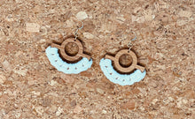 Load image into Gallery viewer, Macramé Earrings| Fringeless Natural Color