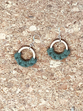 Load image into Gallery viewer, Macramé Earrings | Fringeless Greenery