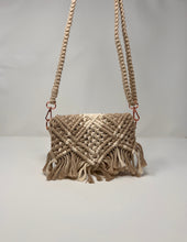 Load image into Gallery viewer, Macramé Crossbody Bag
