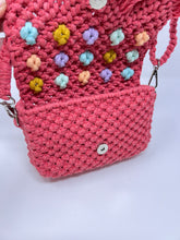 Load image into Gallery viewer, Macramé Crossbody Bag