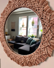 Load image into Gallery viewer, Macramé Mirror
