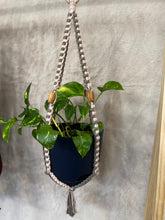 Load image into Gallery viewer, Marshmallow & Chestnut | Macramé Plant Hanger