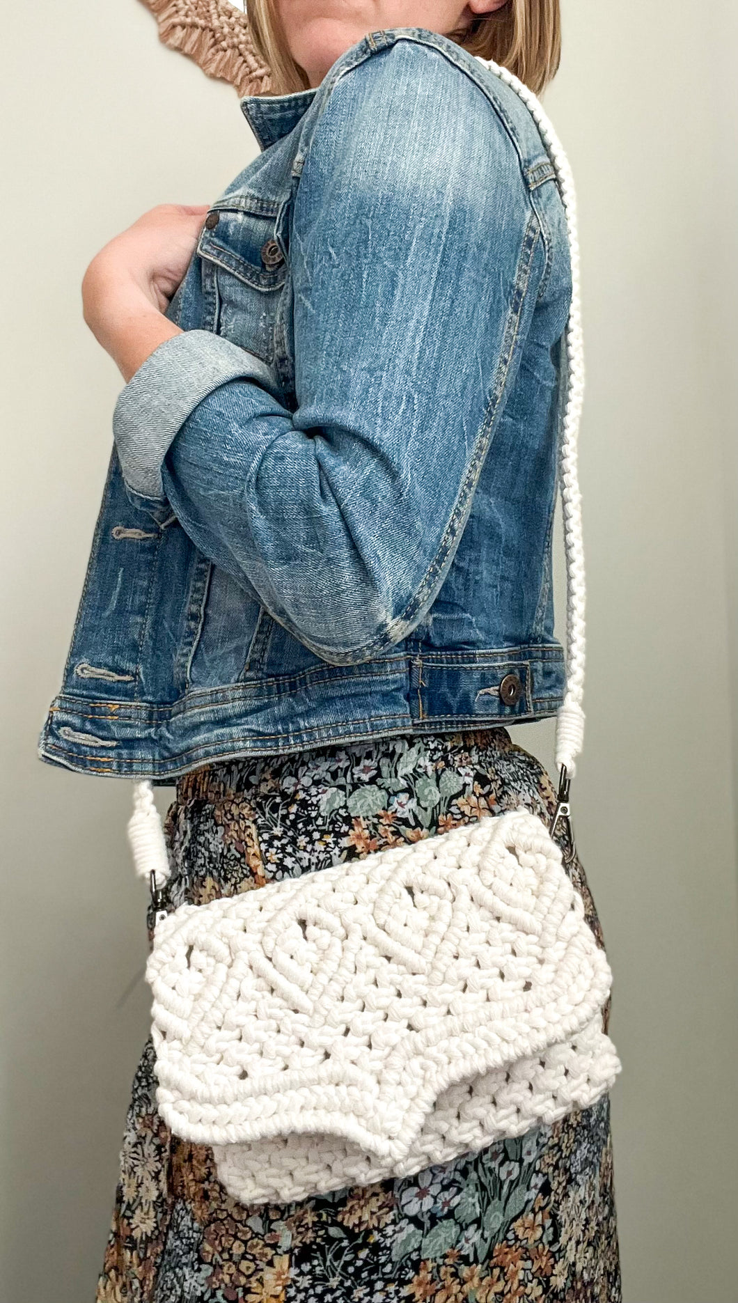 Macramé Shoulder Bag