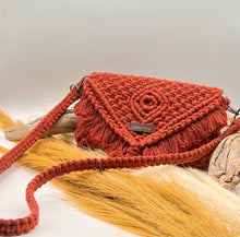 Load image into Gallery viewer, Macramé Crossbody Bag
