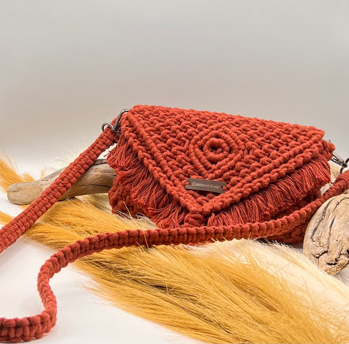 Macramé Crossbody Bag