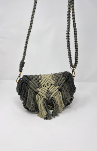 Macramé Crossbody Bag