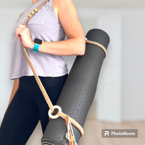 Yoga mat strap