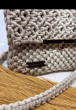 Load and play video in Gallery viewer, Macramé  Handbag
